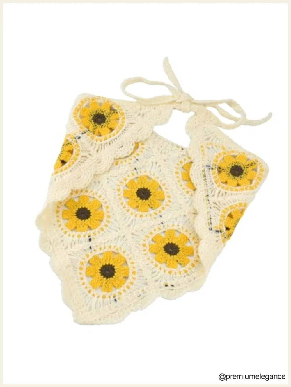2 Pcs Crochet Bandanas Headbands for Women Knitted Floral Headwraps Adjustable